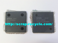 IC(正方形、プラスチック、黒)